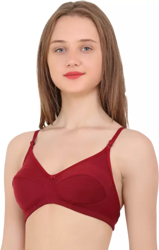 Beginners Plain Roselady cotton round stitched bra at Rs 75/piece in  Dhalavoipuram